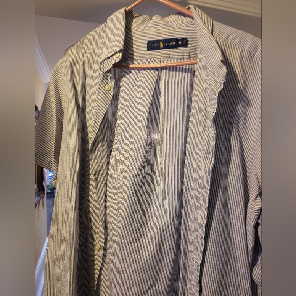 Ralph lauren striped dress shirt